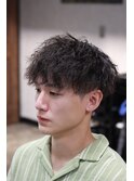メンズ2ブロックツイストスパイラル