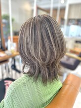 リンクス 東戸塚店(LINKS) くびれミディアムxハイライト
