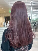 アイティーバイアルバム 八王子店(IT by ALBUM)&nbsp;ミルクティーピンクベビーピンクレイヤーロング_ba481071