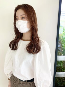 ローレンジウ(LOREN JU) 透明感髪質改善ベージュダブルカラーミルクティーグレージュ