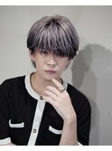 シースルーショートマッシュウルフ