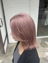 ラブリッシュ(LOVERICHE) ブロンドに落ちるホワイトピンクヘア