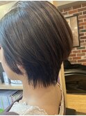シンプル×ナチュラルショート
