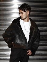 ピークアブー 原宿ハラカド(PEEK-A-BOO) 短髪ツーブロックかきあげ七三男子パーマ