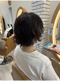 メンズライクミニウルフショートウルフウルフパーマハイライト