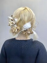 結婚式お呼ばれヘア◆ツインヘアツインアレンジ編み込み浴衣夏