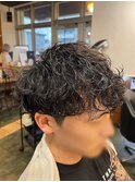 メンズパーマ/スパイラルパーマ