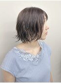 ＊ゆるふわパーマボブ外ハネボブ大人ボブ顎ラインボブ内巻きボブ