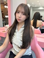 ボタン シブヤ(VOTAN SHIBUYA)&nbsp;顔まわりレイヤーカット/前髪あり/顔まわりカット/