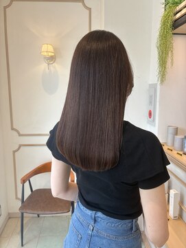 ラボヌールヘアー シェリ 久喜店(La Bonheur hair cheri) 【cheri石川】髪質改善/ブラウンカラー【久喜美容室】