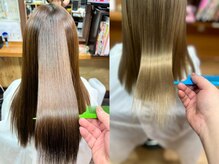 レヴィゼの雰囲気（ツヤが輝く髪質改善・縮毛矯正には自信があります♪）