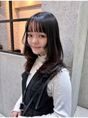顔周りレイヤーカット