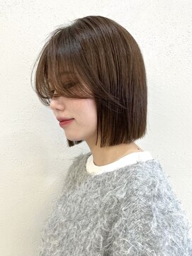 キアラ(Kchiara) 福岡ボブ レイヤーボブ シースルーバング