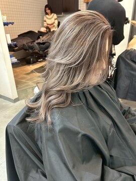 ラック 津田沼(LUCK) シルバーダブルカラーインナーカラーケアブリーチ