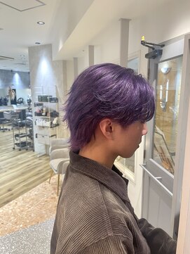 フィゼル あべのルシアス店(Aujua fizelle) grape color ＊佐藤 空