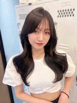 プラチナ(PLATINA) 韓国ヘア/くびれヘア/顔周りカット/レイヤーカット/顔周りカット