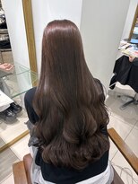 フォルテ 表参道店(FORTE)&nbsp;チョコブラウン/レイヤーカット/くびれ巻き/韓国ヘア/表参道