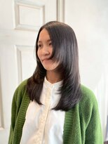 アロマ ヘアー ルーム 新宿3号店(AROMA hair room)&nbsp;ハイレイヤー/カット/デザインレイヤー/内巻き/髪質改善/上品