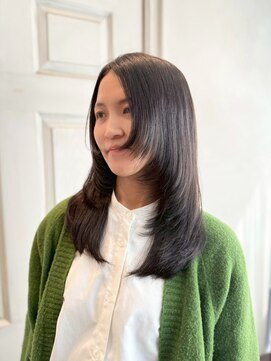 アロマ ヘアー ルーム 新宿3号店(AROMA hair room) ハイレイヤー/カット/デザインレイヤー/内巻き/髪質改善/上品