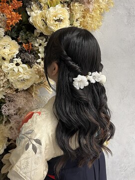 振袖グラム 名古屋 名駅(振袖gram) ハ一フアップ