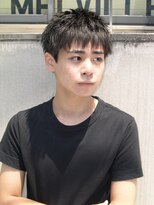 ココ 原宿(KOKO) スパイキーショートニュアンスパーマ刈り上げセンターパート