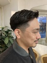 アミュレ ヘア サロン(Amule hair salon)&nbsp;メンズパーマオールバックスタイル世田谷メンズカットがうまい