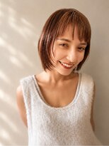 ペスカケイクリエイティブ(PESCA K-CREATIVE)&nbsp;艶感を生かすシンプルボブカット