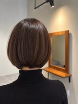 ロビンソン(HAIR ROBINSON) 大人女性の艶感丸みショートボブ