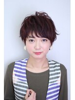 クーエフー(coo et fuu)&nbsp;【表参道 原宿 青山】大人可愛い3Dカラーショート藤沢輝守