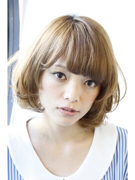 ブーケ(BOUQUET) 2wayショートシースルーウェット ラフカール 質感ボブ 重軽