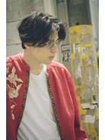 アットラブ バイ ベル(at'LAV by Belle)&nbsp;色気センターパートツーブロックマッシュ