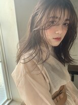 ミンクス 青山店(MINX)&nbsp;[MINX松下] ベージュカラー柔らかリラクシーミディ