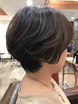 パース(PARS) ハンサムショート後頭部キレイ丸み【PARS内山祐志】