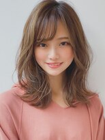 アグ ヘアー フロル 板橋店(Agu hair flor) 《Agu hair》働く女性にお勧め大人可愛い外ハネセミディ