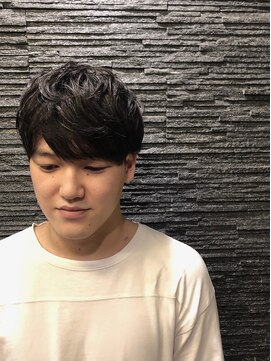 プレミアムバーバー 赤坂店(PREMIUM BARBER produce by HIRO GINZA) ゆるふわマッシュ〈理容室/赤坂/六本木/パーマ〉