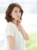 デイジー インデックスヘア 大島店(DAISY index hair)&nbsp;前下がりグラボブ_ラベンダーカラーくびれミディ プリカール