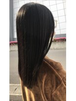 ジップ 緑店(zip)&nbsp;ナチュラルブラウンストレート×２０代清楚ロング