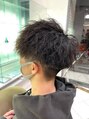 ミューズ 新小岩店(HAIR&NAIL MUSE)&nbsp;刈上げマッシュのツイストスパイラルパーマ