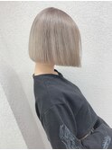 ホワイトペールベージュボブ１０代２０代３０代池袋池袋東口