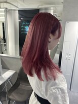 ファイブバイジエクト 堀江(FIVE by The Ect)&nbsp;透明感ピンクラベンダー×切りっぱなし×ベビーピンク☆