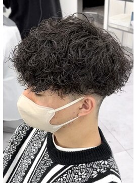 エース 栄矢場町店(Ace) 波巻きスパイラルツイストスパイラルパーママッシュメンズヘア