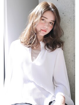 ヘアーアンドスパ アン コントゥール(hair&spa an contour) ダメージレスパーマ・透明感・柔らかこなれウェーブ