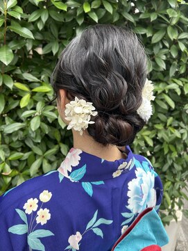 アンドティ ヘア 東久留米店(&.T HAIR) ヘアセット/浴衣/シニョン/お団子