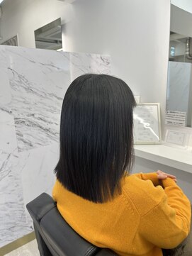 イレス 札幌駅南店(IRESU) 前髪カタログマチルダボブ 顔型別ヘアスタイル特集ウルフ