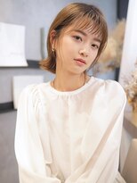 ハーバーズ バイ エムスラッシュ 鎌倉由比ヶ浜(Harbors by M.SLASH)&nbsp;■HARBORS鎌倉/透けバング/耳かけ/外ハネ/ミディアムボブ7-4★