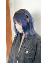 サクラ オモテサンドウ(SAKURA) 結べるボブ/ブルーブラック/表参道