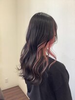 ワタナベ Watanabe美容室&nbsp;インナーピンク