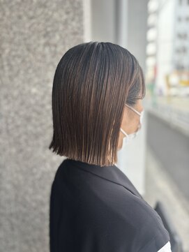 オーガニックエコ 川越(organic+eco) 20代30代大人かわいいぷつっとボブ♪