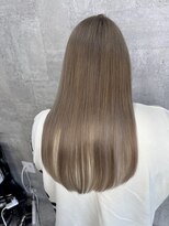 スキル 水戸(SKILL)&nbsp;髪質改善ストレート/ミルクティーカラー