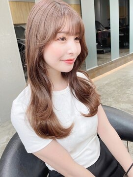 ロンド リリー 銀座(Lond Lily) 髪質改善☆韓国黒髪ヘア前髪顔周りレイヤーカット[銀座]